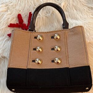 Kate Spade Stylish Tan and Black Handbag🔥